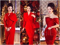 Giáng My yêu kiều trong BST Giáng Sinh 2021 của VUNGOC&SON
