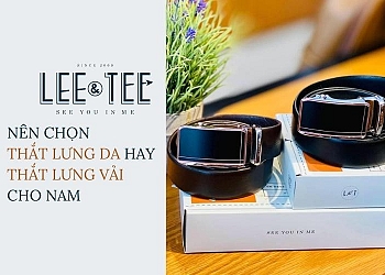 Nên chọn thắt lưng da hay vải cho nam hợp thời trang