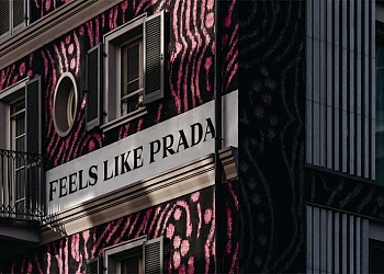 Thời trang trên những bức tường của Milan