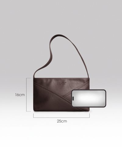 TÚI KẸP HALE MÀU NÂU (SIZE NHỎ)