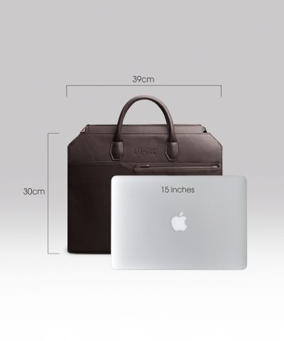 CẶP XÁCH KADE MÀU NÂU (LAPTOP 15