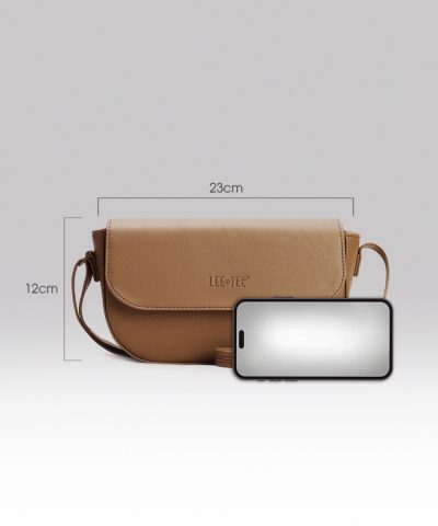 TÚI ĐEO CHÉO DESI MÀU LỢT (NỮ_SIZE NHỎ)