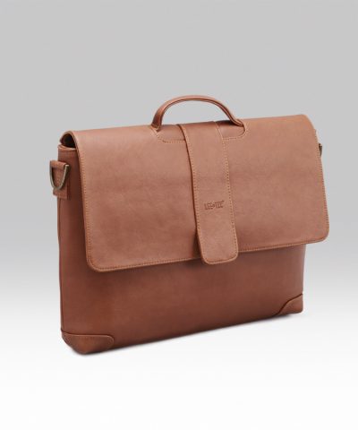 CẶP XÁCH DICKY MÀU BÒ (LAPTOP 13