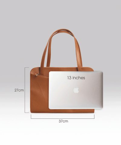 TÚI QUÀNG VAI HAYA MÀU BÒ (LAPTOP 13