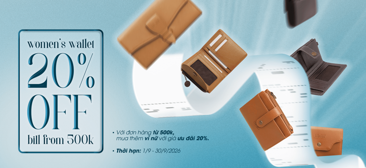 ENJOY 20% OFF | NHÂN ĐÔI NIỀM VUI MUA SẮM CÙNG LEE&TEE!
