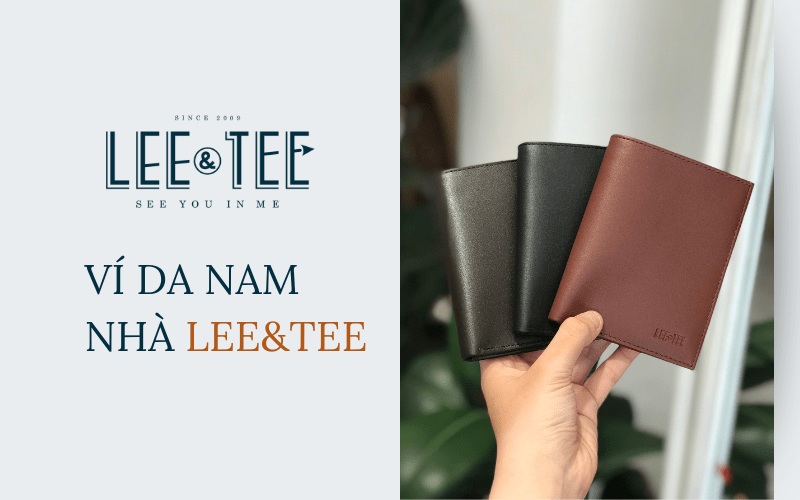Phong cách riêng với mẫu ví da nam Lee&Tee