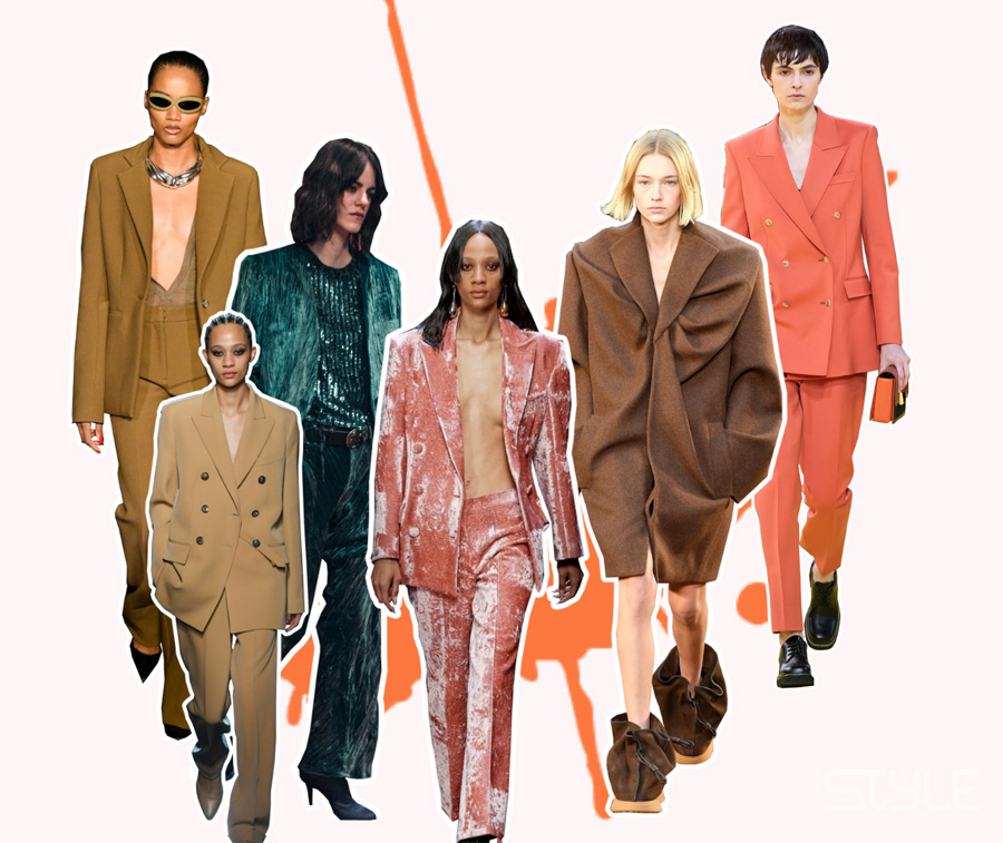 xu hướng thời trang mùa thu với LaQuan Smith, Etro, Lanvin, Loewe, Gabriela Hearst, Michael Kors