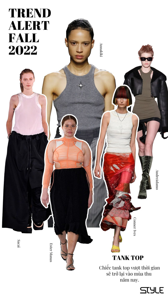 tank top với áo ba lỗ 