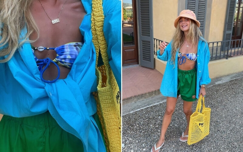 Áo sơ mi oversize + trang phục quá khổ