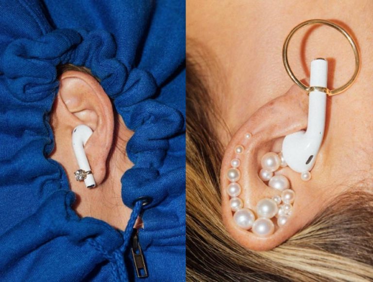 Trang sức cho Airpod của thương hiệu Bijules