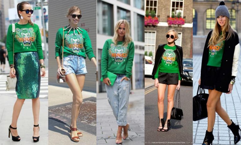 Áo sweater (áo nỉ chui đầu) của Kenzo