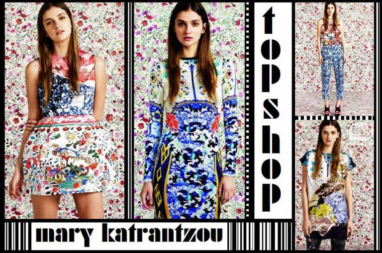 Topshop hợp tác với Mary Katrantzou