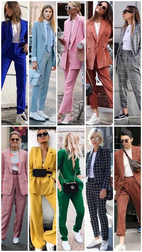Ao vest và giày thể thao cho các cô nàng hiện đại