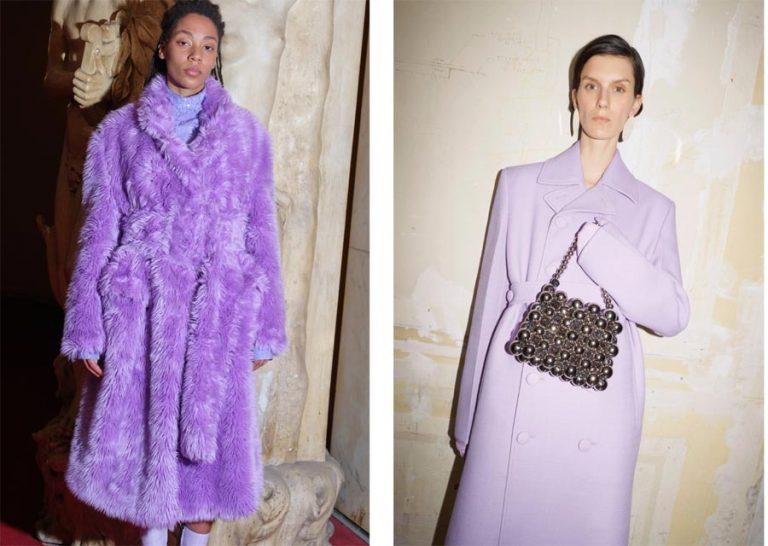 Từ trái qua phải: MSGM Thu Đông 2021, Jil Sander Thu Đông 2021
