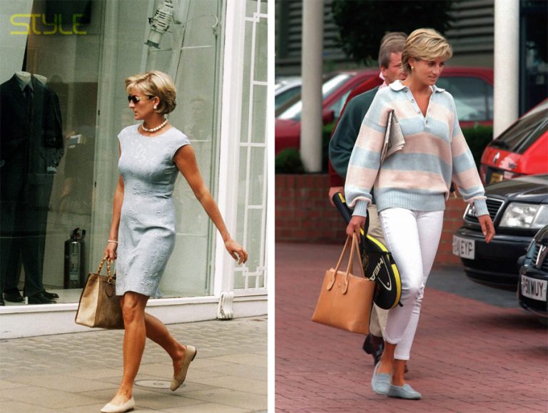 Trái: Túi Gucci Diana. Ảnh: Getty Images ; Phải: Túi Tod’s D. Ảnh: Antony Jones