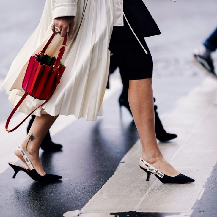 Những đôi slingback đang được các tín đồ thời trang yêu thích