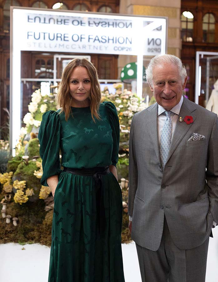 Stella McCartney và thái tử Charles