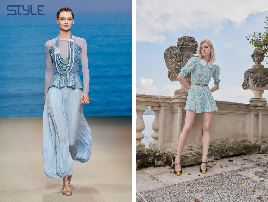 Màu pastel tại show diễn thời trang xuân hè 2022 - 1