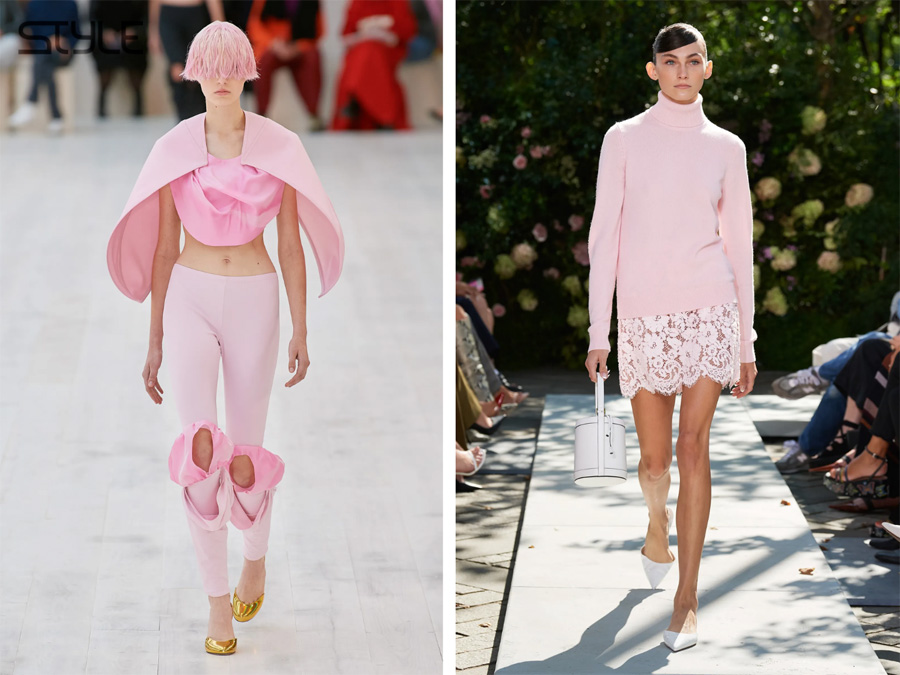 Màu pastel tại show diễn thời trang xuân hè 2022 - 4