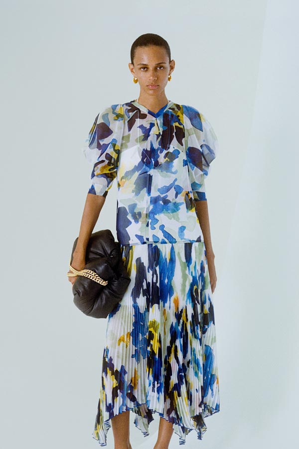 Floral Pattern: Proenza Schouler Xuân Hè 2021