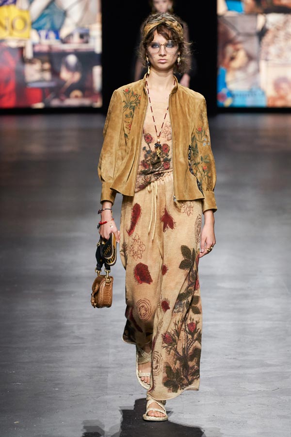 Floral Pattern: Dior Xuân Hè 2021