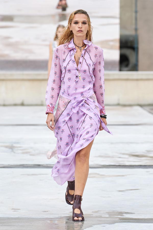 Floral Pattern: Chloé Xuân Hè 2021